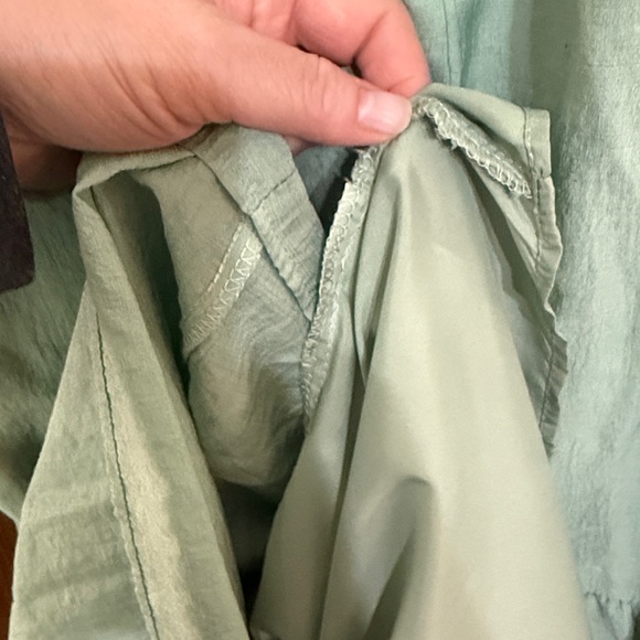 Green Sleeveless Crochet Dress - Picture 11 of 11